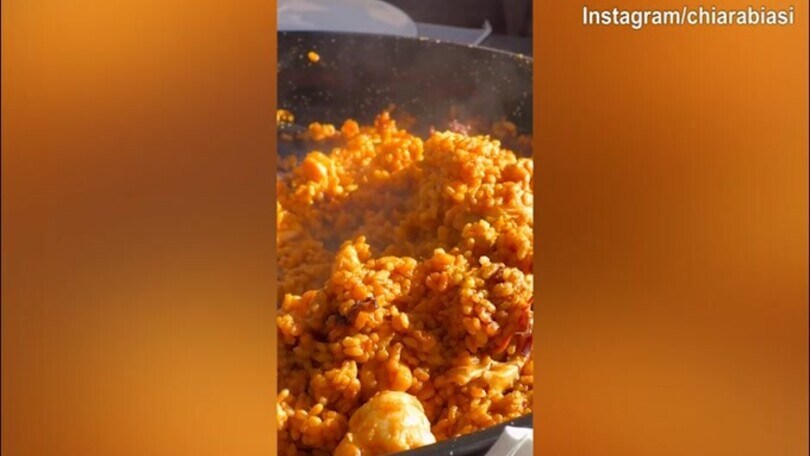 Alvaro Morata cucina, Paella per tutti