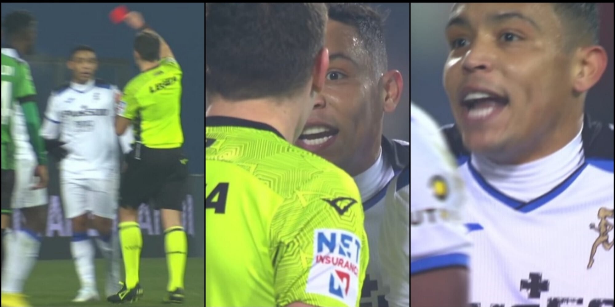 Muriel e Marcenaro, il labiale del rosso in Sassuolo-Atalanta: "Che vuoi, i complimenti?"