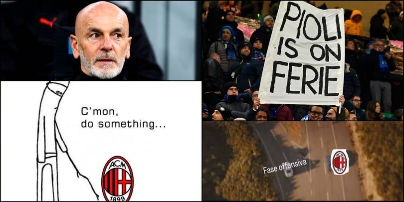 Inter-Milan, piovono ironie. Pioli bersaglio social: è ancora "on ferie"