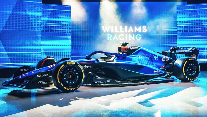 Williams FW45, ecco la monoposto 2023 con sponsor Gulf