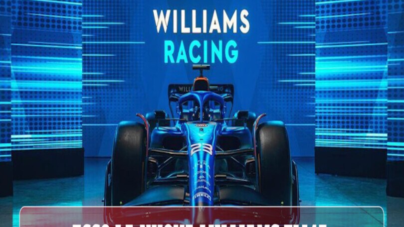 F1, Albon e Sargeant svelano la nuova Williams per il Mondiale 2023