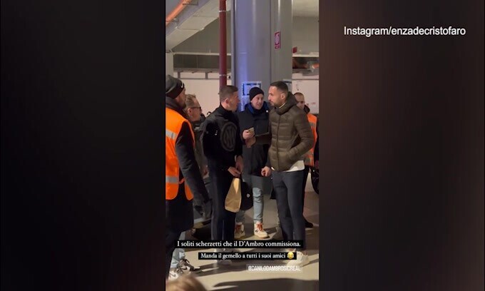 Inter, Gosens parla con D'Ambrosio? Ma no… è il gemello!