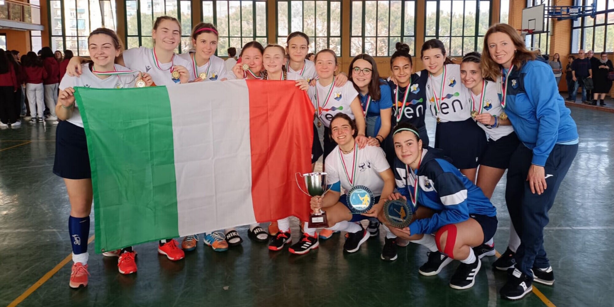 Hockey: CUS Torino tricolore U18 indoor femminile