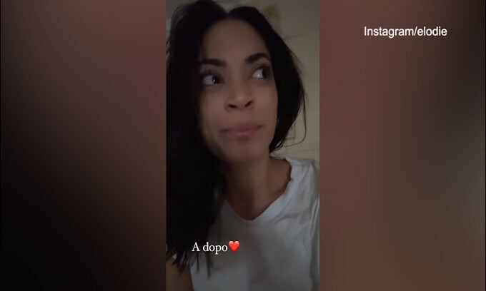 Sanremo 2023, Elodie avvisa i fan: "Ho un po' di raffreddore"