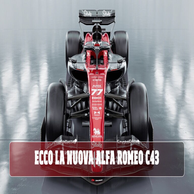 F1, Alfa Romeo toglie i veli dalla nuova monoposto 2023