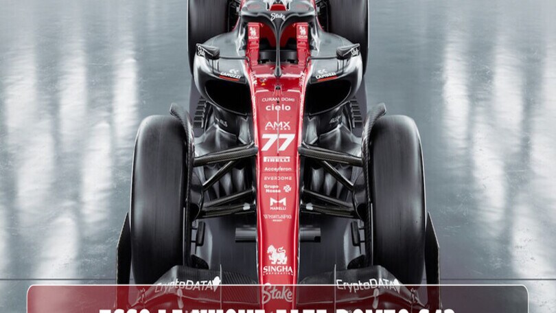 F1, Alfa Romeo toglie i veli dalla nuova monoposto 2023