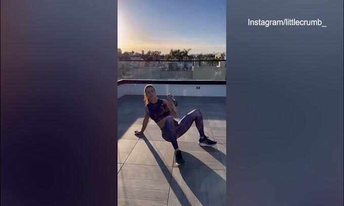 Sole e caldo in USA: ecco l'allenamento di Elisabetta Canalis