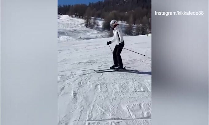 Per Federica Pellegrini ultimie discese a Livigno: il video social