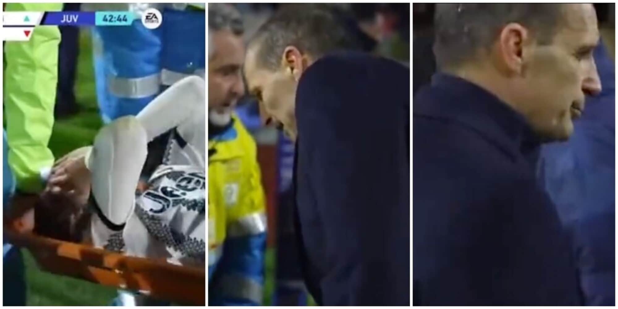 Miretti ko, il gesto di Allegri: succede in Salernitana-Juve