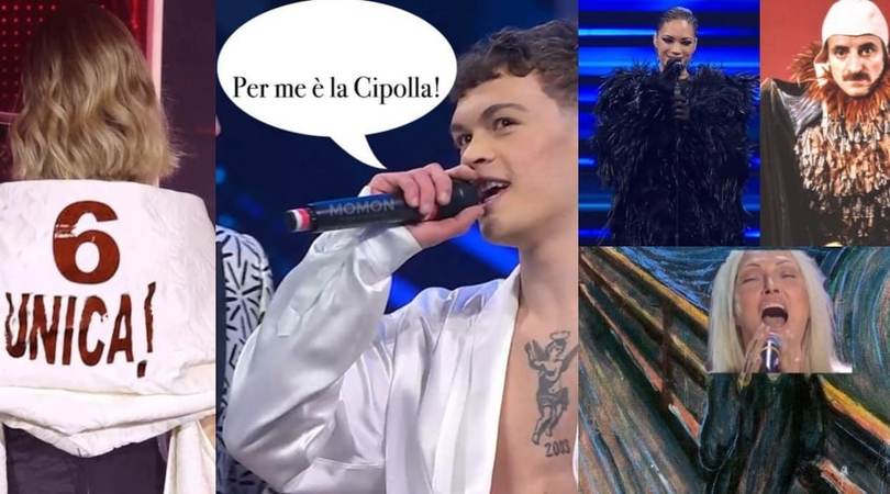Chiara Ferragni come Totti e la cipolla di Blanco: i meme su Sanremo