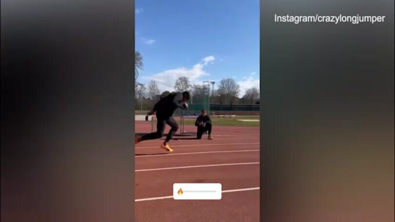 Per Jacobs è lo "scatto-day": ecco l'allenamento a Roma