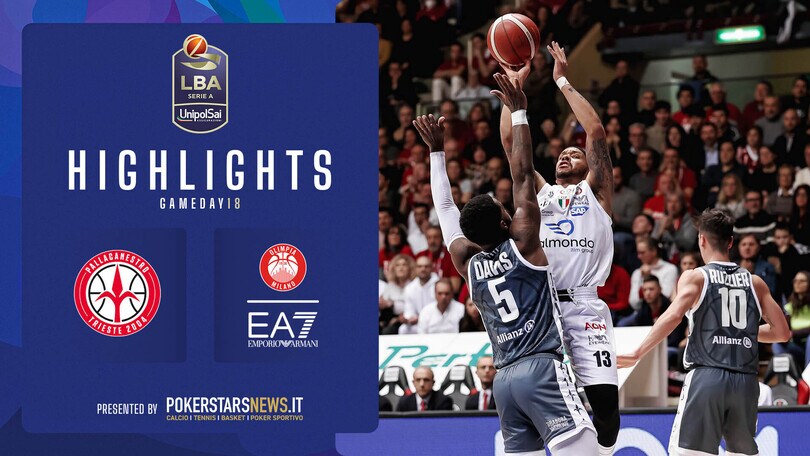 Pallacanestro Trieste - EA7 Emporio Armani Milano