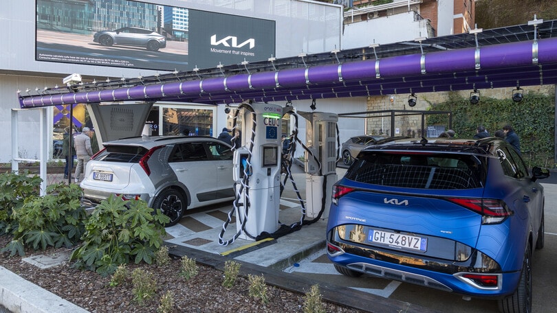 Kia, l'inaugurazione della nuova Energy House a Roma