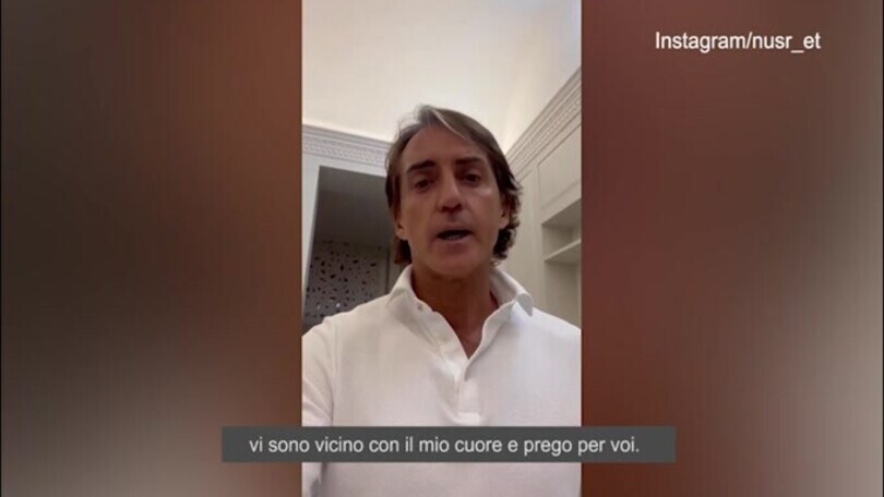 Turchia, il video del ct Mancini: "Prego per voi"