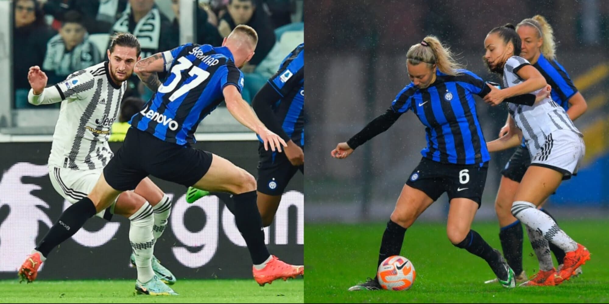 Juventus-Inter, doppia sfida in Coppa Italia: si affronteranno anche le Women