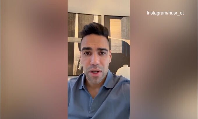 Turchia, il messaggio del 'tigre' Falcao: "Vi porto nel cuore"
