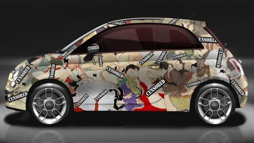 Torna la stravagante Fiat 500 di Lapo Elkann: ecco la KarMasutra