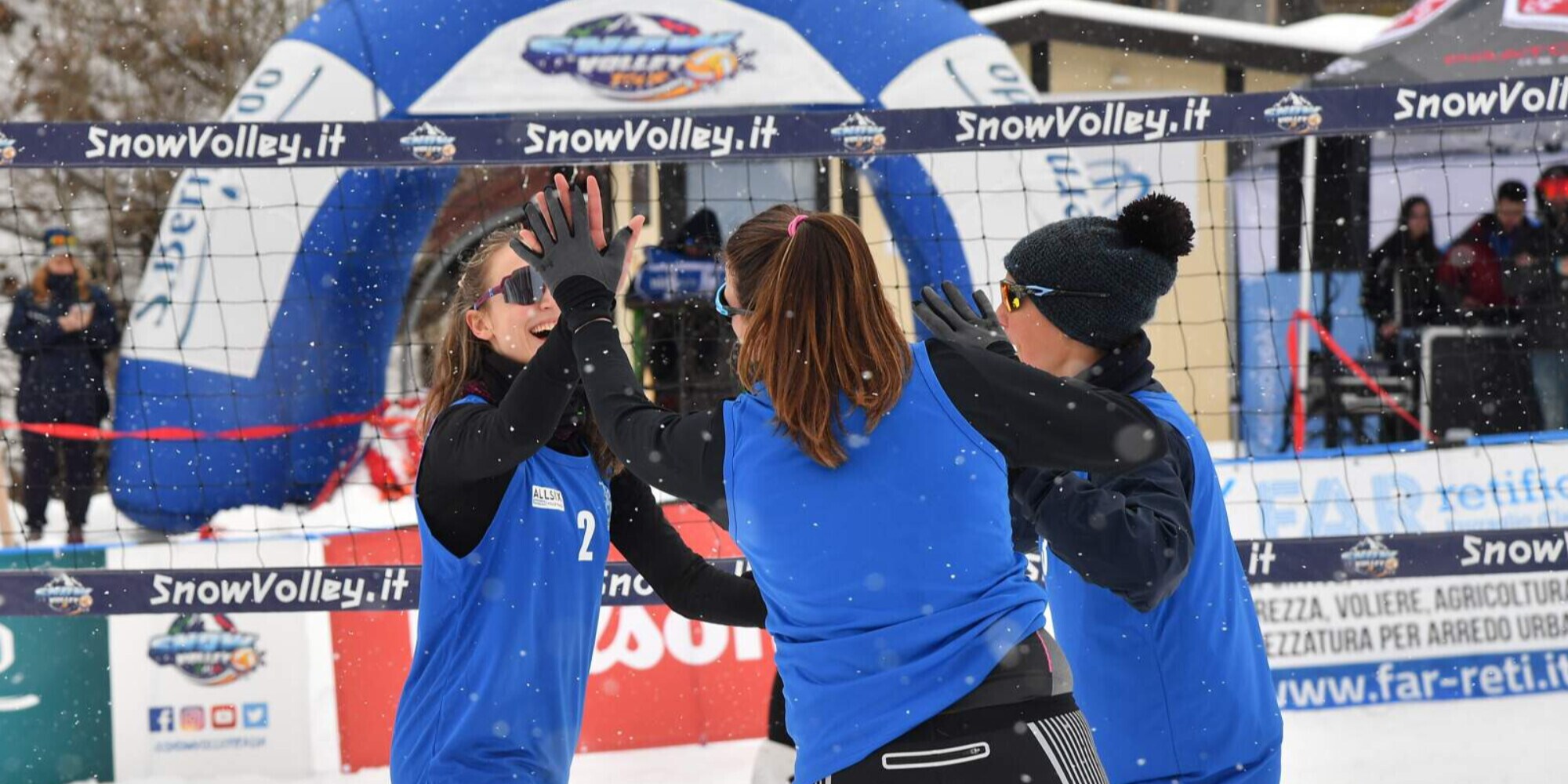 A Lorica parte in campionato italiano di snow volley