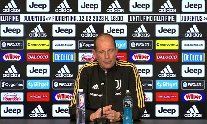 Allegri: "Tridente possibile, ma non so se è la partita giusta"