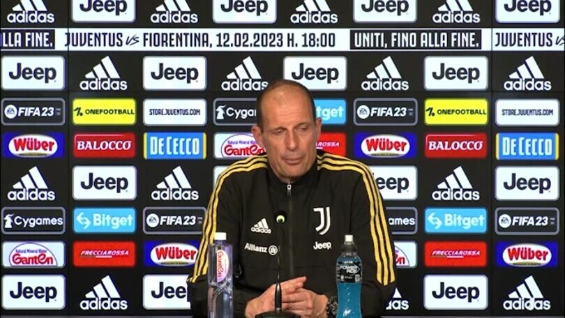 Allegri: "Tridente possibile, ma non so se è la partita giusta"