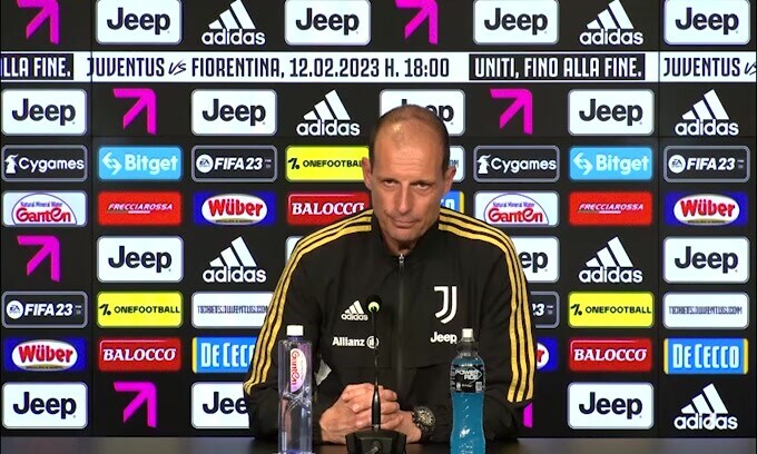 Allegri: "Un passo alla volta, guardiamo chi sta davanti"