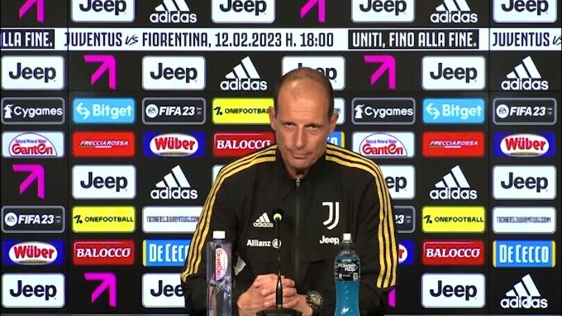Allegri: "Un passo alla volta, guardiamo chi sta davanti"