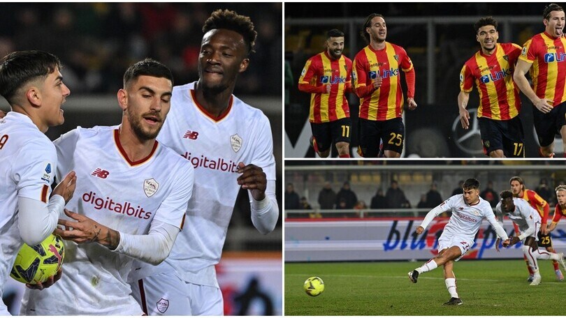 Dybala non basta, Falcone super: la Roma frena a Lecce
