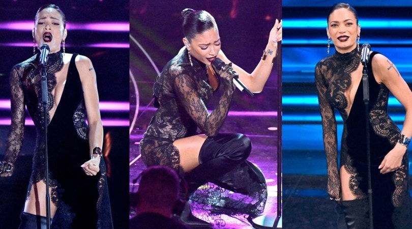 Sanremo, Elodie illumina la finale: look da urlo FOTO