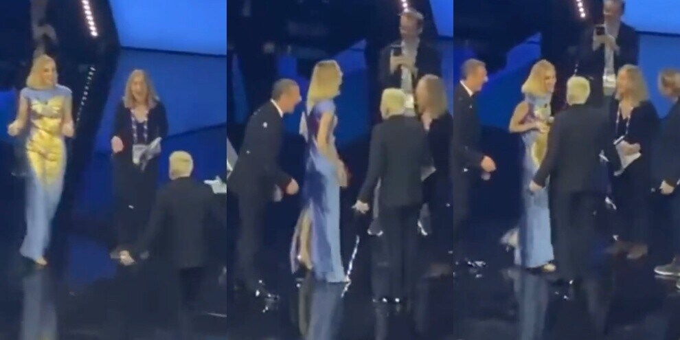 Sanremo 2023, lite Ferragni-Fedez dopo il bacio di Rosa Chemical