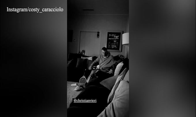 Vieri, caccia alle zanzare in mutande
