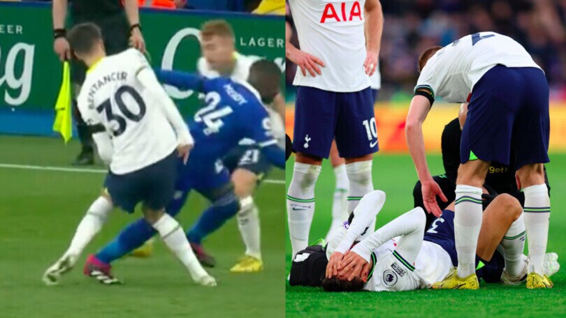Bentancur e il brutto infortunio in Leicester-Tottenham: rottura del crociato