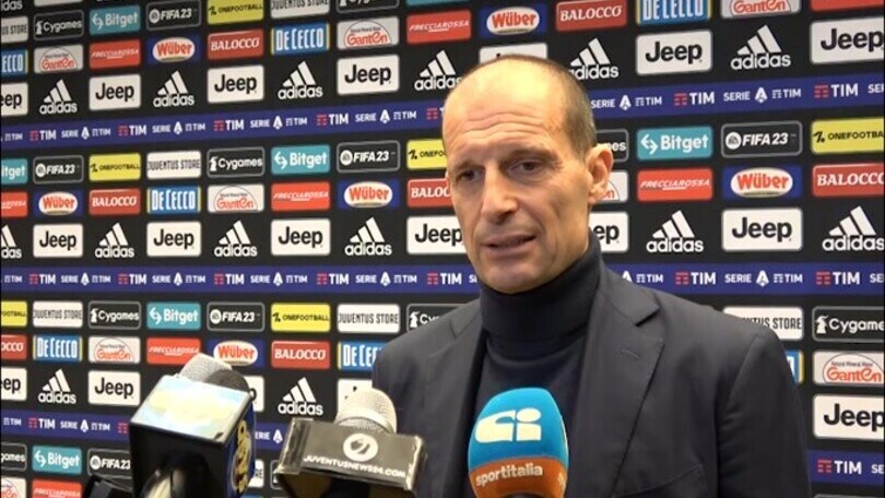 Allegri: "Un passo alla volta. É un dato di fatto che abbiamo 44 pt"