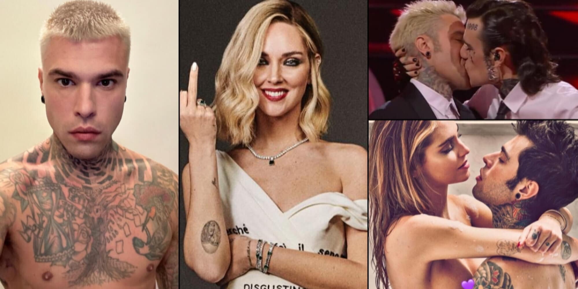 Chiara Ferragni e Fedez come Wanda Nara e Icardi: gelo social dopo Sanremo
