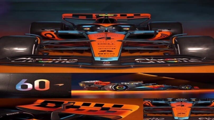 F1 2023: McLaren presenta la nuova Papaya MCL60