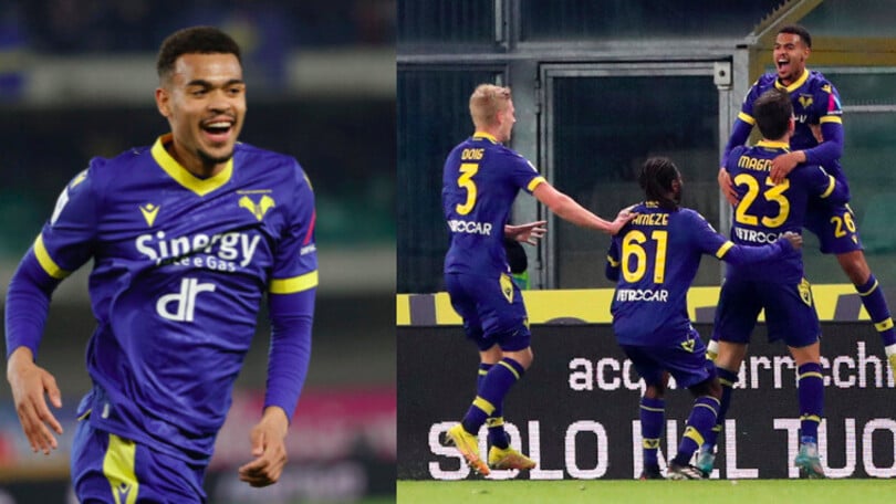 Ngonge decisivo, festa Verona in casa contro la Salernitana