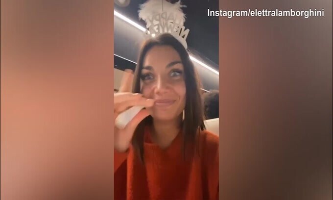 San Valentino, super scherzo di Elettra Lamborghini ad Afro Jack