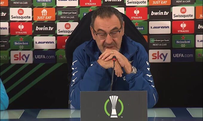Sarri: "Conference League? Una competizione europea, va rispettata"