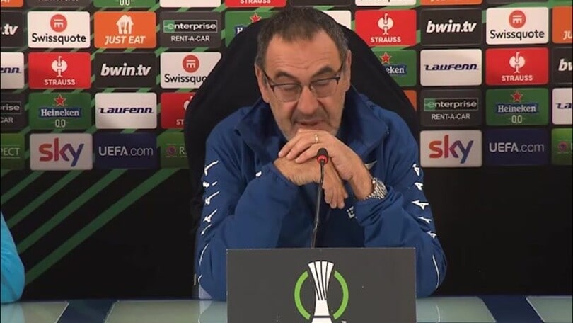 Sarri: "Conference League? Una competizione europea, va rispettata"