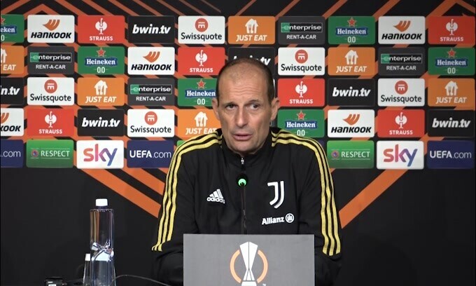 Allegri: "Europa League possibile porta d'accesso per la Champions"