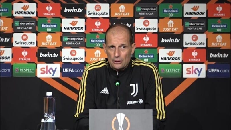 Allegri: "Europa League possibile porta d'accesso per la Champions"