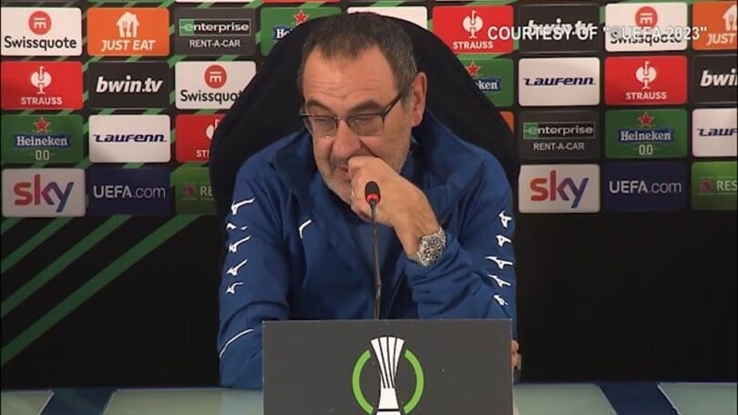 Sarri: "Uscire dalle Coppe vantaggioso? Nel 2020 alla Juve..."