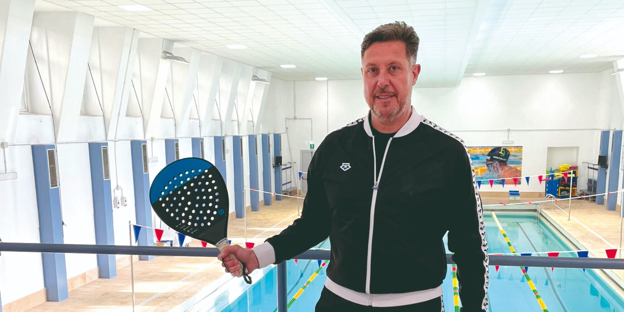 Idini: “Prima il nuoto  e ora il padel”