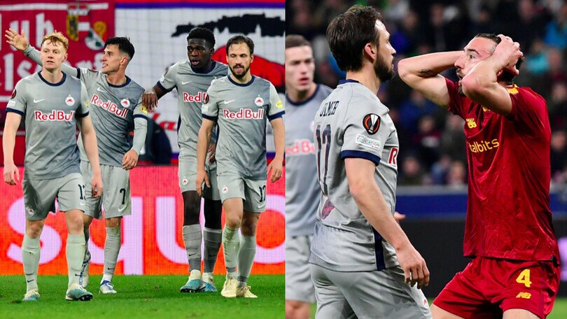 Europa League, delusione Roma: vince il Salisburgo 1-0