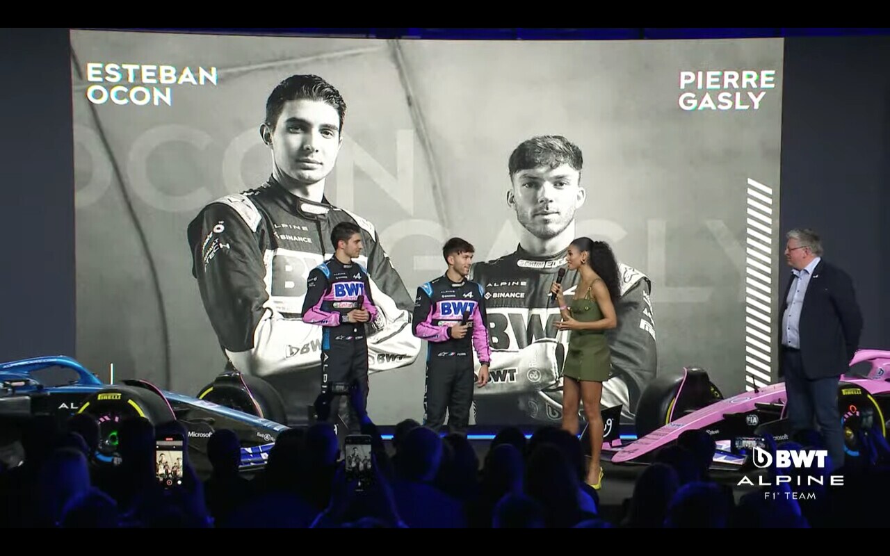 F1 2023, ecco la nuova Alpine A523 di Gasly e Ocon
