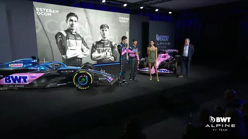 F1 2023, ecco la nuova Alpine A523 di Gasly e Ocon
