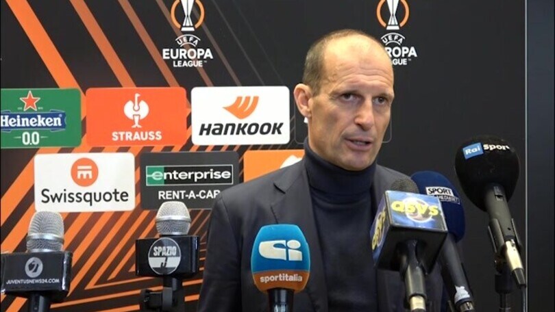 Delusione Allegri: "Il pari ci darà una sveglia al ritorno"