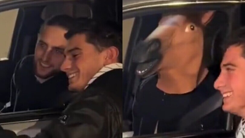 Rabiot si trasforma: il simpatico siparietto con i tifosi