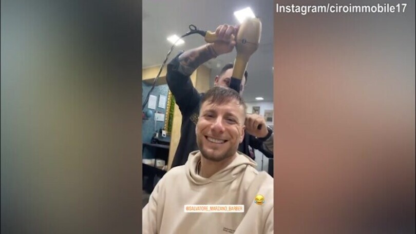 Immobile, dopo la crioterapia arriva il..parrucchiere
