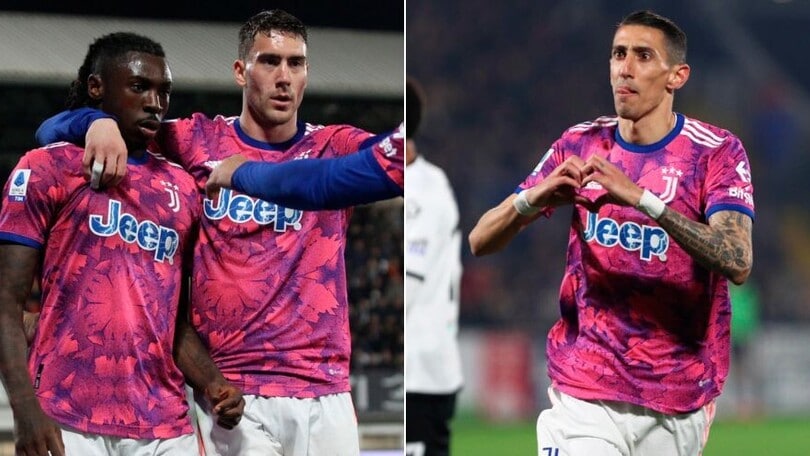 Kean apre, Di Maria chiude: la Juventus batte lo Spezia