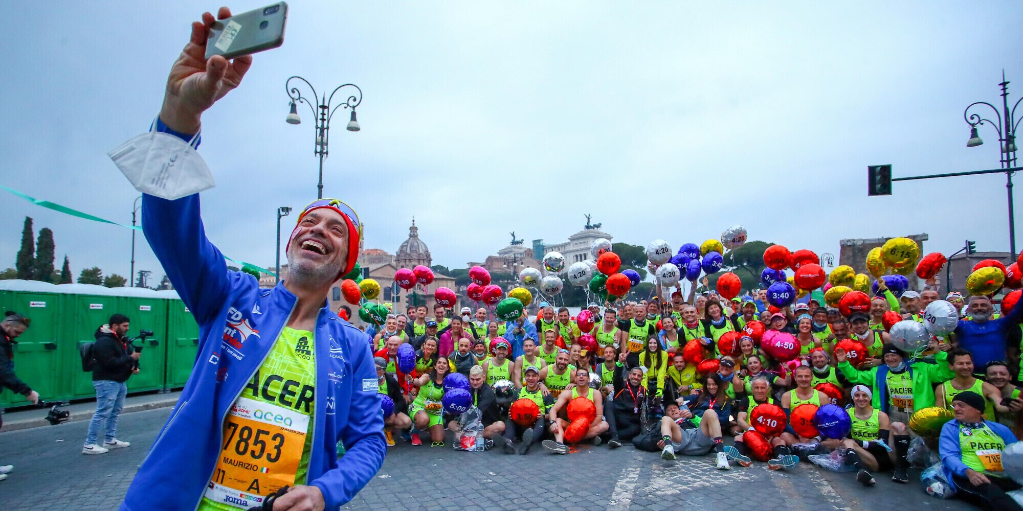Acea Run Rome The Marathon, la partenza è anticipata per il derby. Ci sono 175 pacer